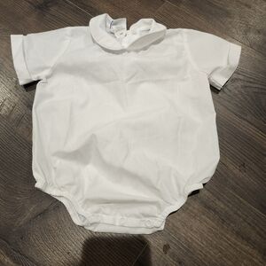 Bailey boys bodysuit white